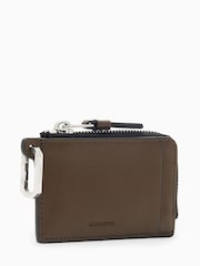 AllSaints Brown Remy Wallet - Image 3 of 5