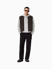 Moletom com capuz ondulado AllSaints - Imagem 3 de 7