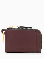 AllSaints Burgandi Red Remy Wallet - Image 1 of 5