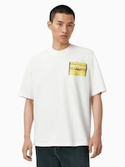AllSaints Violation Short Sleeve Crew T-Shirt - Imagen 1 de 6