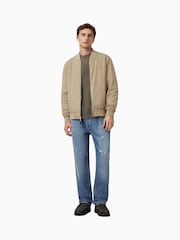 AllSaints Blue & Brown Bassett Reversible Black/Green Slim Fit Bomber - Image 2 of 10