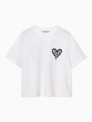 AllSaints White Trip Lisa T-Shirt - Image 7 of 7