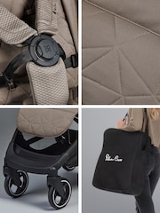 Silver Cross Black Clic 2 Compact Stroller and Footmuff Bundle - Image 7 of 7