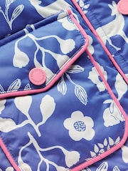 Boden Blue Sherpa Lined Anorak - Image 4 of 5