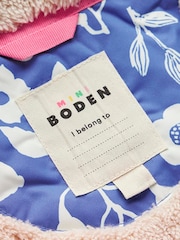 Boden Blue Sherpa Lined Anorak - Image 5 of 5