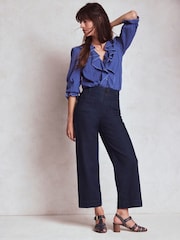 Boden Blue Primrose Patch Pocket Jeans - Image 1 of 6