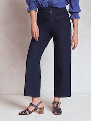 Boden Blue Primrose Patch Pocket Jeans - Image 4 of 6