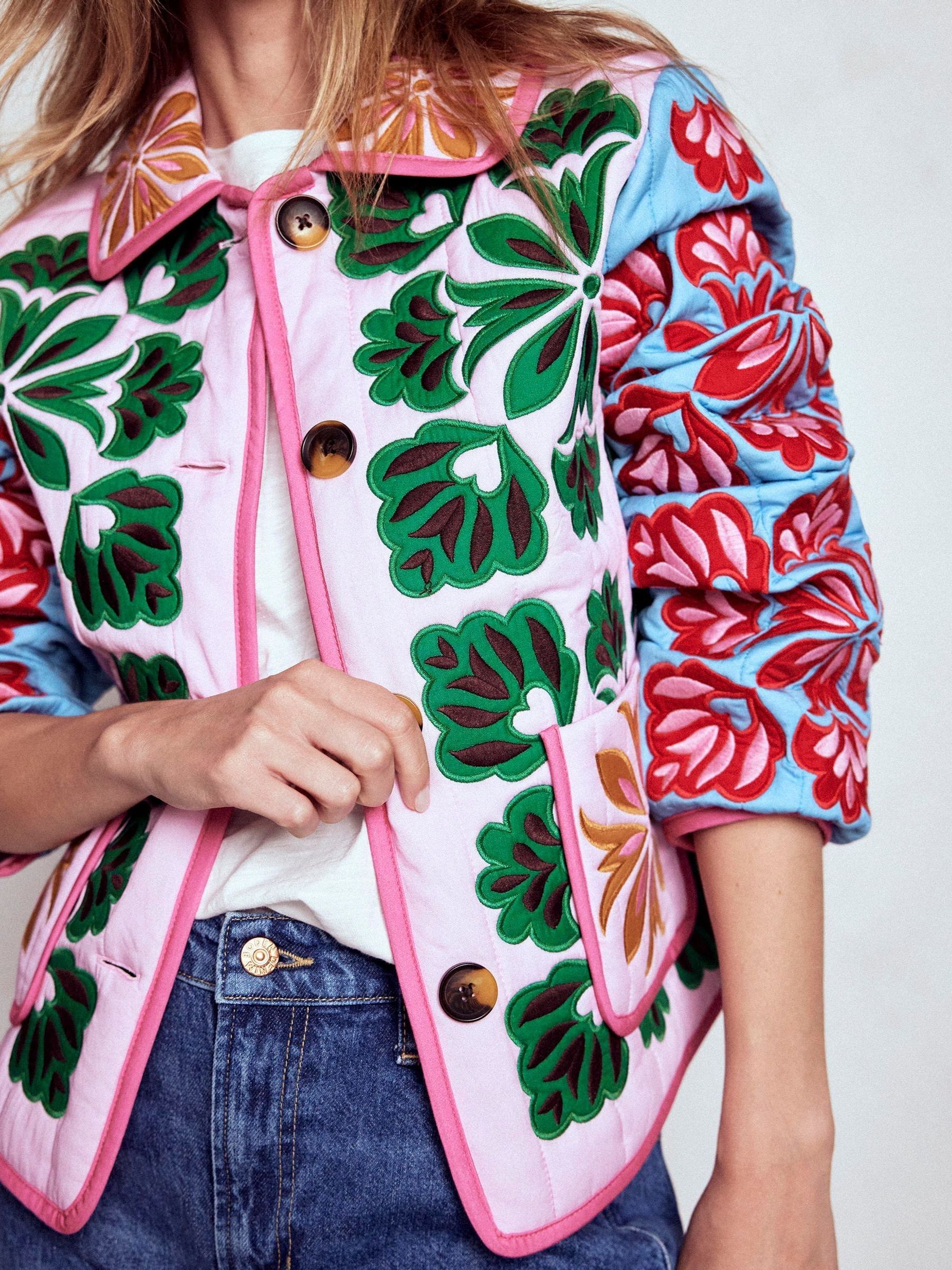 Buy Boden Blue Fitzrovia Embroidered Jacket from Next USA