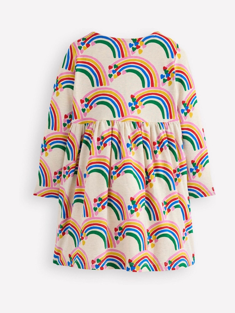 Boden Natural Heart Pocket Fun Jersey Dress - Image 2 of 3