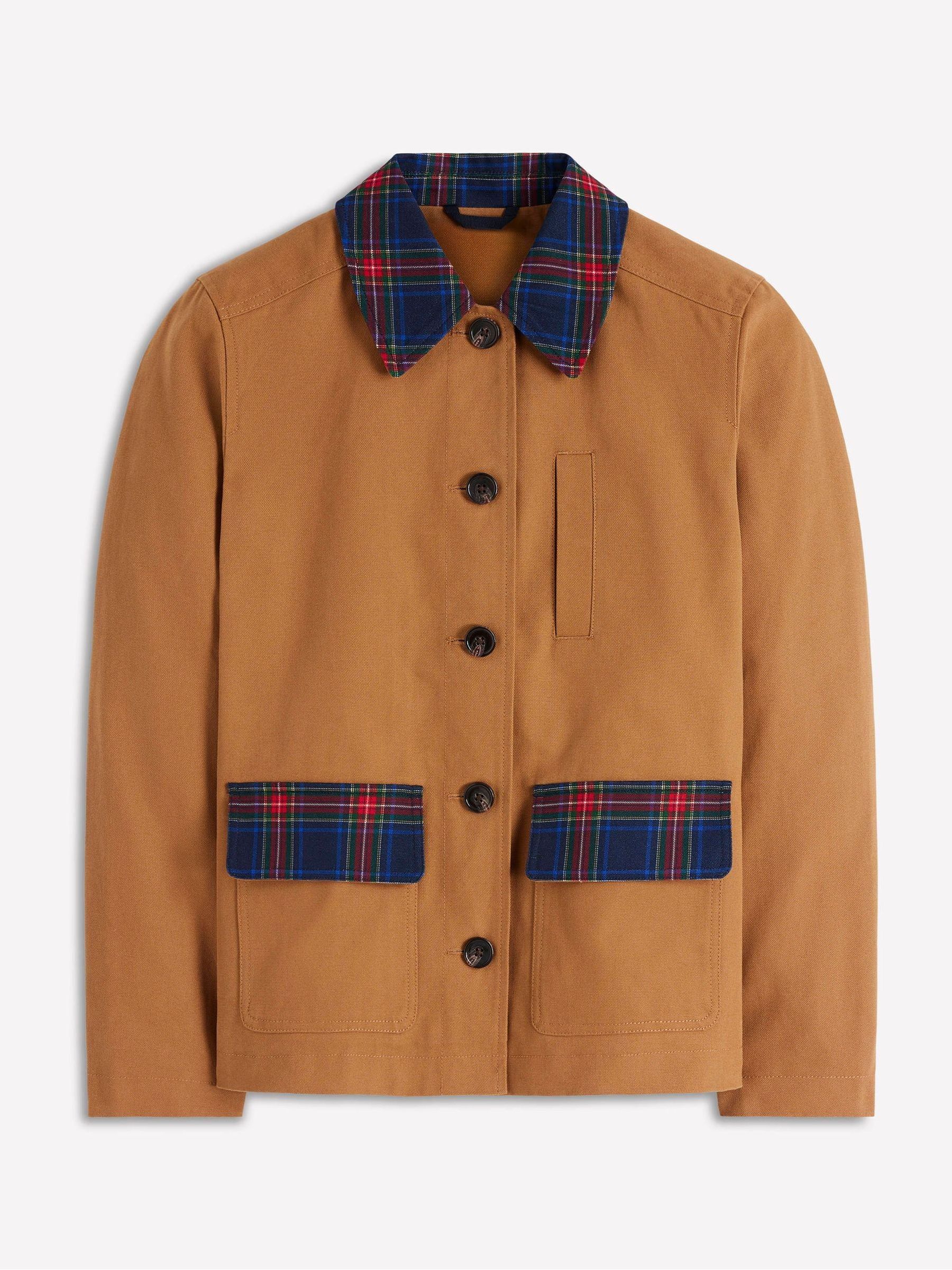 Buy Boden Brown Canvas Barn Jacket from Next Switzerland