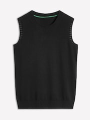 Boden Black Emilia Cotton Crew Neck Tank Top - Image 6 of 7