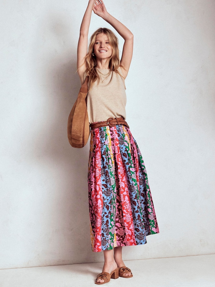 Boden Valentina Poplin Midi Skirt - Imagen 5 de 5