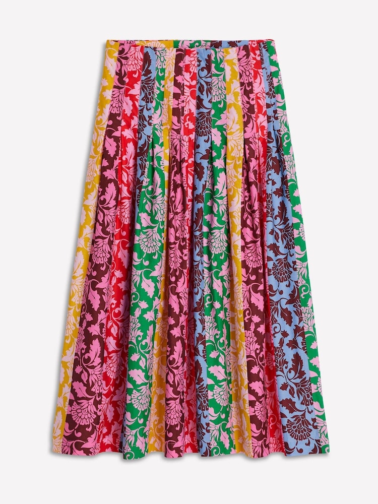 Boden Green Valentina Poplin Midi Skirt - Image 6 of 6