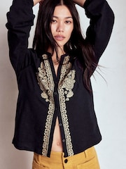 Camisa Bordada Boden Alma - Imagem 1 de 5