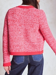 Boden Pink Libby Knitted Jacket - Image 3 of 7