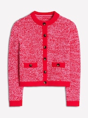 Boden Pink Libby Knitted Jacket - Image 6 of 7