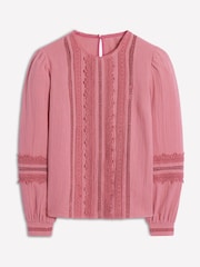 Boden Trim Interest Top de tecido duplo - Imagem 4 de 4