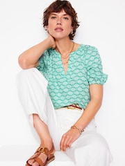 Blusa de linho Boden Brooke - Imagem 1 de 5