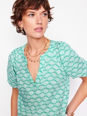 Blusa de linho Boden Brooke - Imagem 2 de 5