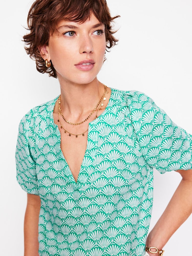 Blusa de linho Boden Brooke - Imagem 2 de 5