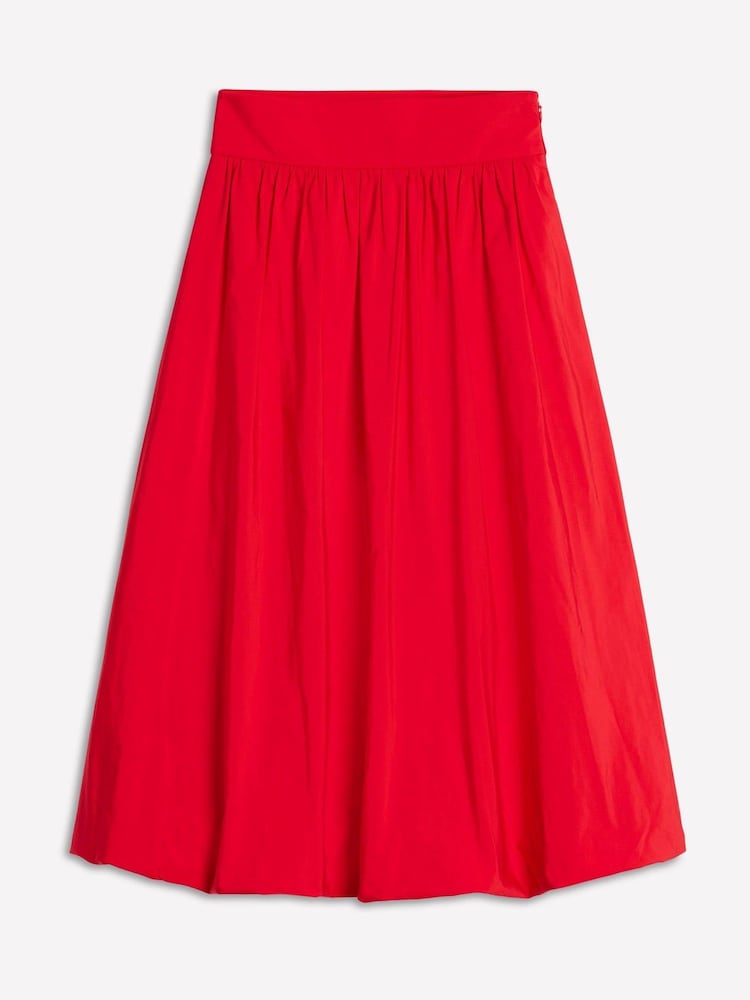 Boden Red Bubble Hem Midi Skirt - Image 5 of 5 Boden Red Bubble Hem Midi Skirt - Image 5 of 5
