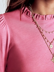 Top Boden Supersoft com detalhe de babado - Imagem 2 de 4