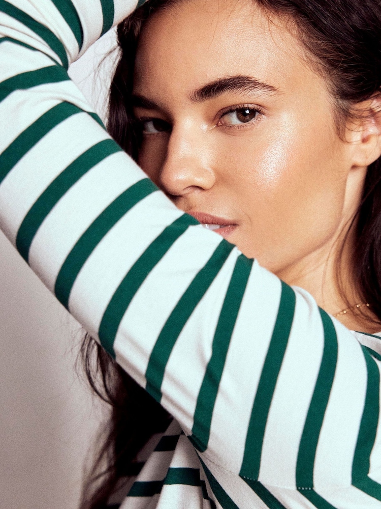 Boden Olivia Long Sleeve Breton T-Shirt - Image 4 of 5