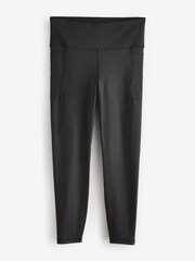 Gap Black Sky High Waisted Power Flare Leggings - Image 1 of 5