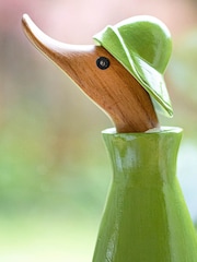 DCUK Green Rainy Days Duckling Wooden Ornament - Image 2 of 4