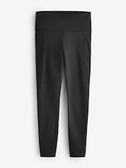Gap Jet Black Sky High Waisted Power Flare Leggings - Image 1 of 5