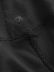 Gap Jet Black Sky High Waisted Power Flare Leggings - Image 4 of 5