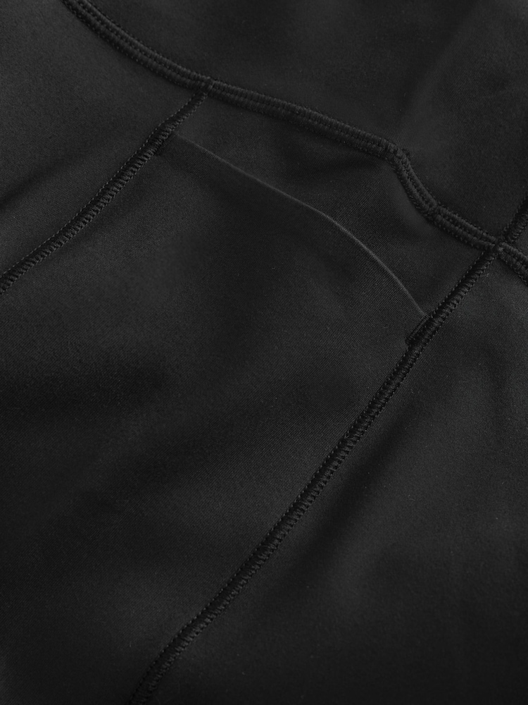 Gap Jet Black Sky High Waisted Power Flare Leggings - Image 5 of 5 Gap Jet Black Sky High Waisted Power Flare Leggings - Image 5 of 5