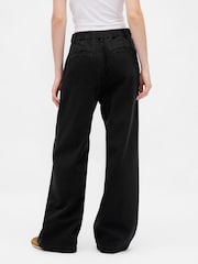 Gap 365 High Waisted UltraSoft Pleated Denim Trousers - Bild 2 von 5