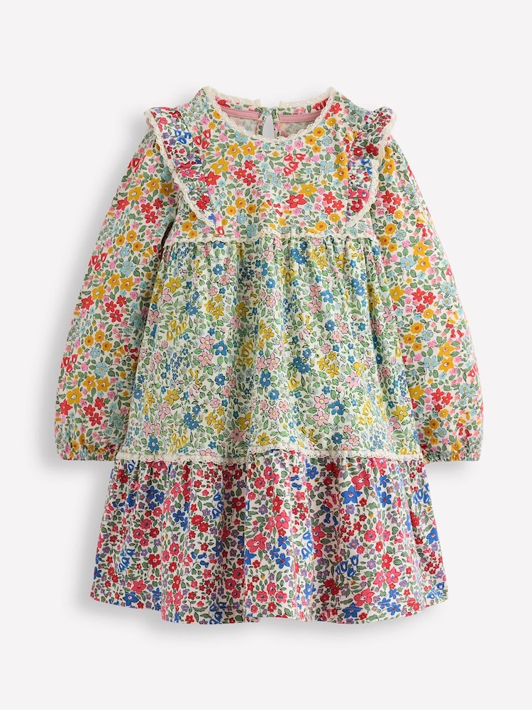 Boden Pink Hotchpotch Jersey Dress - Image 1 of 3