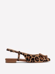 Boden Brown Easy Slingback Flat Shoes - Image 2 of 5