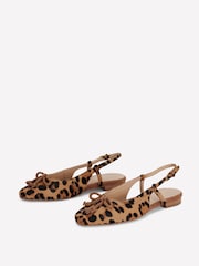 Boden Brown Easy Slingback Flat Shoes - Image 3 of 5