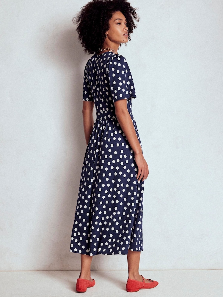 Buy Boden Blue Louisa Jersey Midi Dress from Next USA