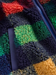 Boden Sky Blue Cosy Borg Jacket - Image 3 of 3