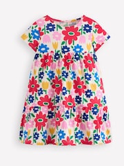 Boden Pink Ariel Twirly Jersey Dress - Image 1 of 3