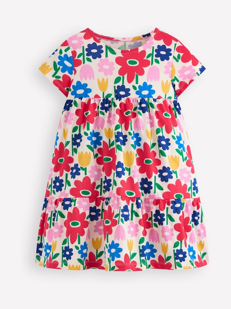Boden Pink Ariel Twirly Jersey Dress - Image 1 of 3