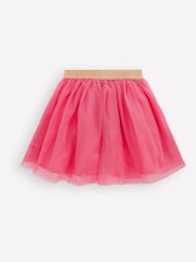Boden Pink Appliqué Tulle Skirt - Image 2 of 3