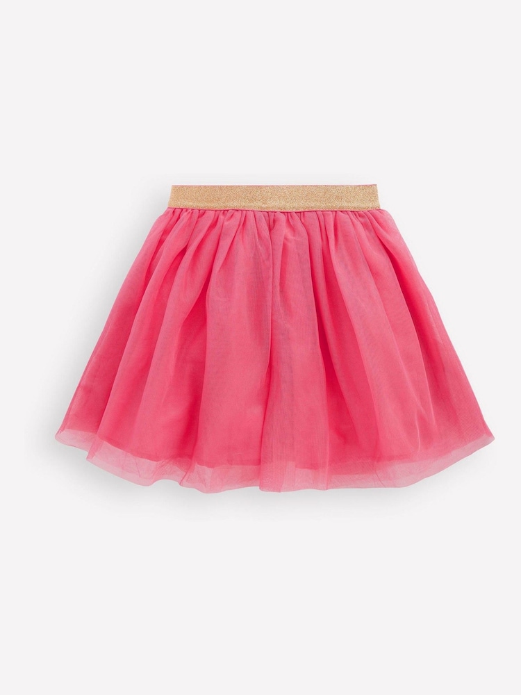 Boden Pink Appliqué Tulle Skirt - Image 2 of 3 Boden Pink Appliqué Tulle Skirt - Image 2 of 3