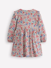 Boden Pink Posie Long Sleeve Jersey Dress - Image 2 of 3