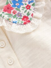 Boden Pink Collared Slub Top - Image 3 of 3