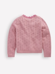 Boden Pink Everyday Scalloped Cardigan - Image 2 of 3