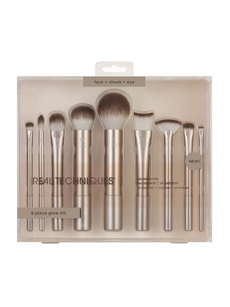 Real Techniques Au Naturel Complete Makeup Brush Kit - Image 1 of 3 Real Techniques Au Naturel Complete Makeup Brush Kit - Image 1 of 3