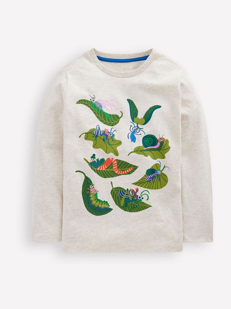 Boden Long Sleeve Bouclé T-shirt - Imagen 1 de 3