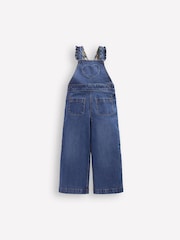 Boden Blue Frill Dungarees - Image 1 of 3