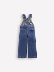 Boden Blue Frill Dungarees - Image 2 of 3