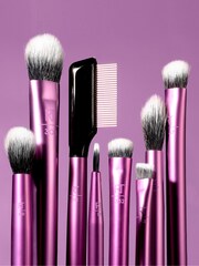 Real Techniques Everyday Eye Essentials Makeup Brush Set - Image 4 of 4